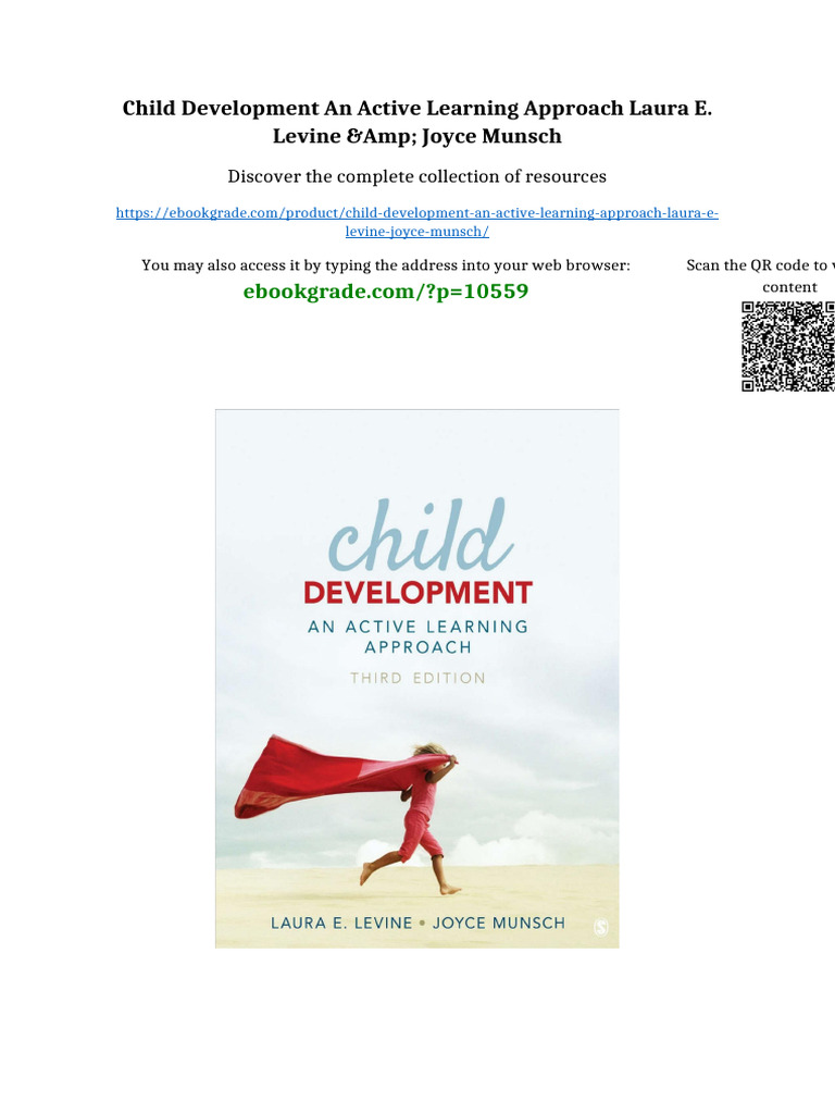 Child Development An Active Learning Approach Laura E. Levine &amp; Joyce ...