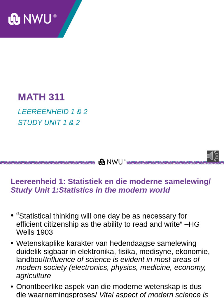 Math 311 Su 1 - 2 Eng | PDF | Level Of Measurement | Sampling (Statistics)