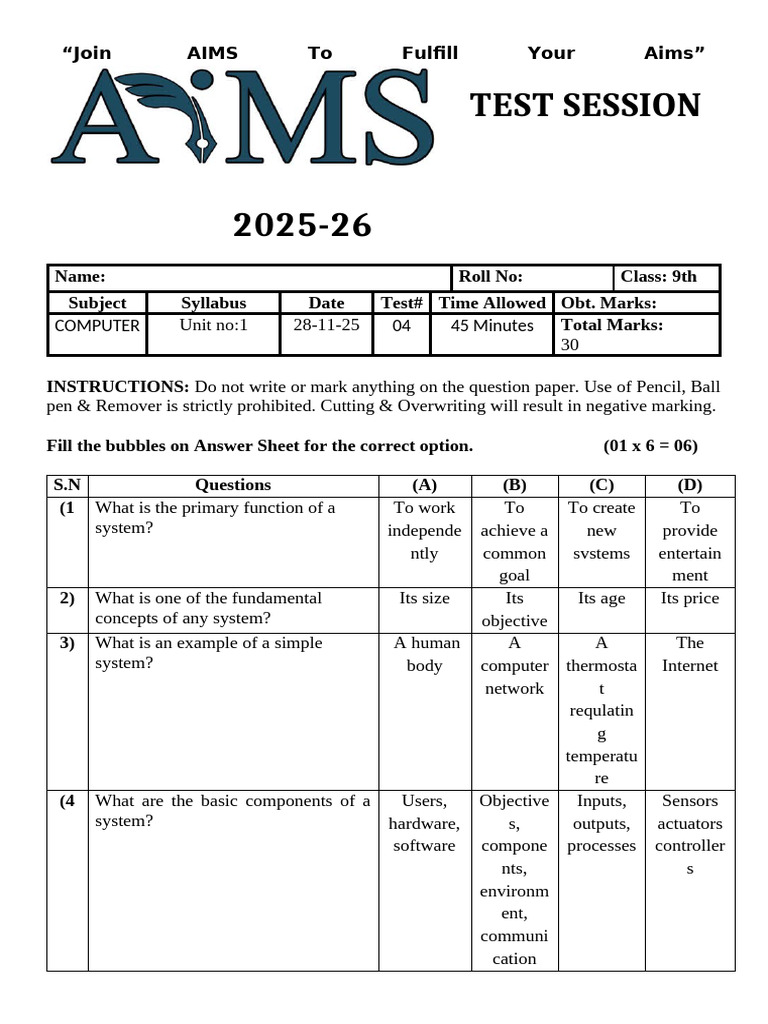 9th comp T4 | PDF | Computer Engineering | Computer Science