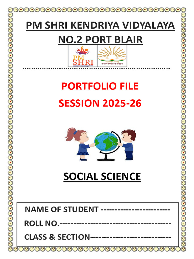 Portfolio SST 10th | PDF