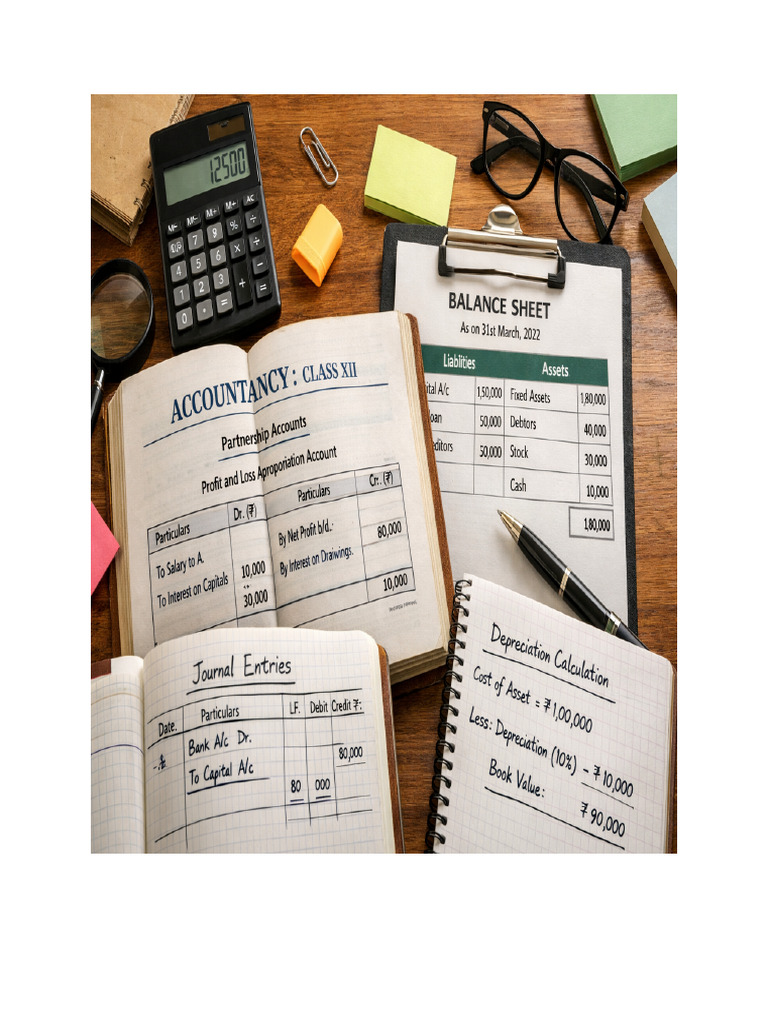 Class 12 Accounts Class Notes | PDF