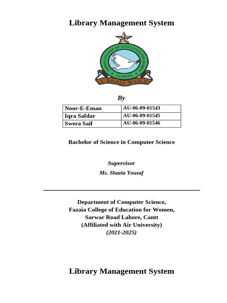 LMS (1) | PDF | Libraries | Databases
