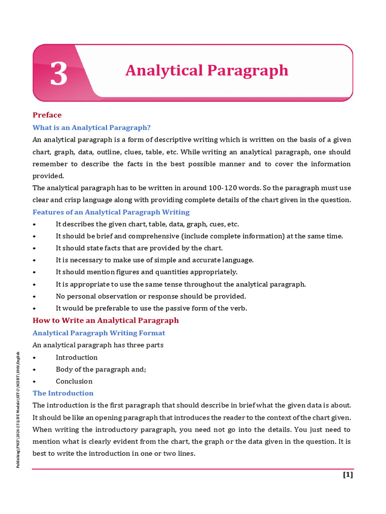 Allen Writing Module (Not Complete) | PDF | Chart