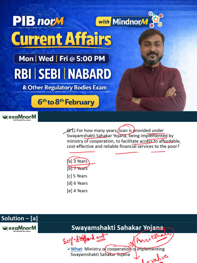 PIB 6th To 8th February Annotated | PDF | Economies