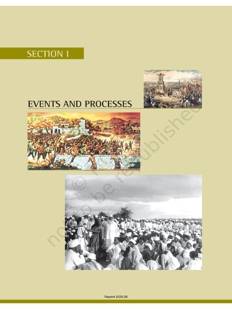 History Class 10 Chapter 1 | PDF