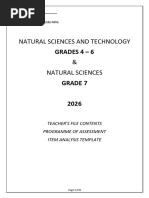 Grade 7 Natural Sciences Term 2 Plan | PDF | Science | Mixture