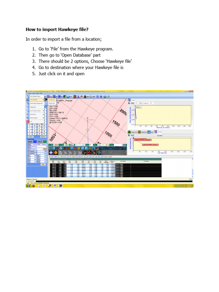 How To Import Hawkeye File | PDF