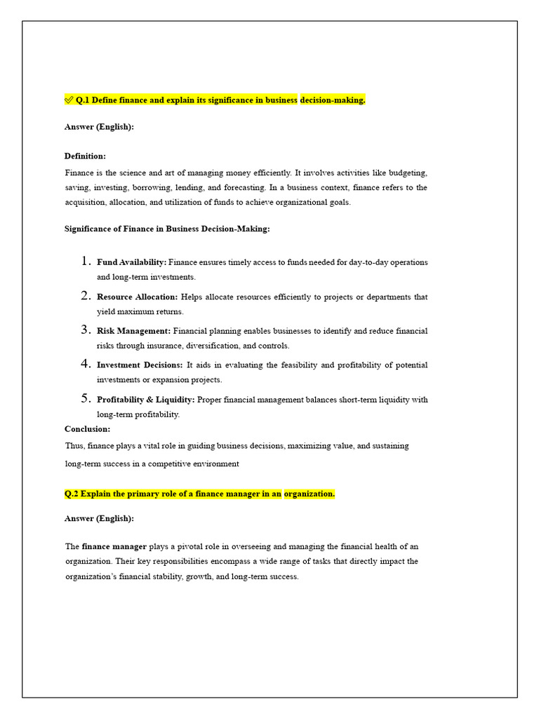 FM 1 and 3 - Merged | PDF | Net Present Value | Bonds (Finance)