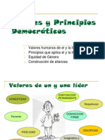 Valores y Principios Democraticos