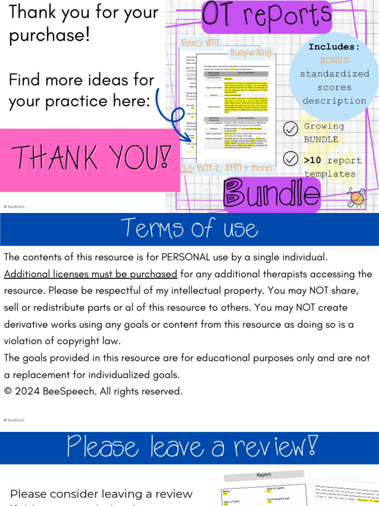 Ot Thank You | PDF