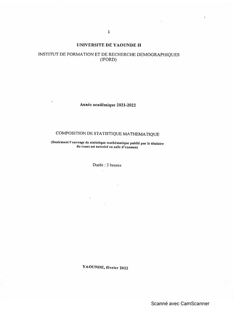 Stat2 2021-2022 | PDF