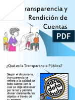 Transparecia y Rendición de Cuentas