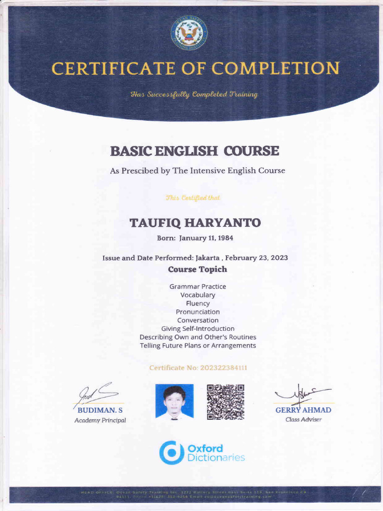 Basic English Course | PDF
