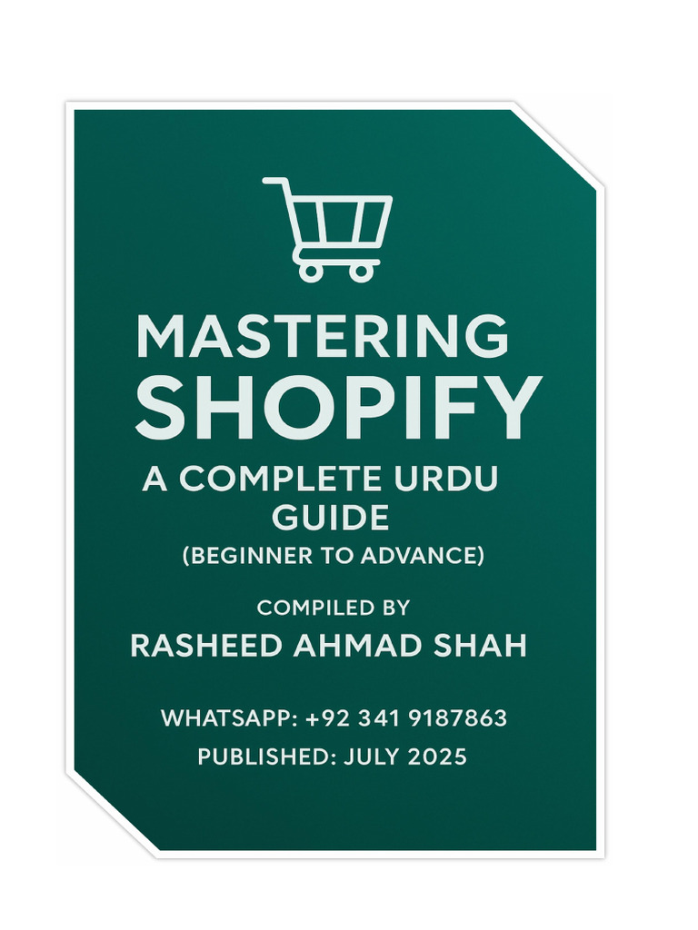 Shopify by Rasheed Ahmad Shah-1 | PDF