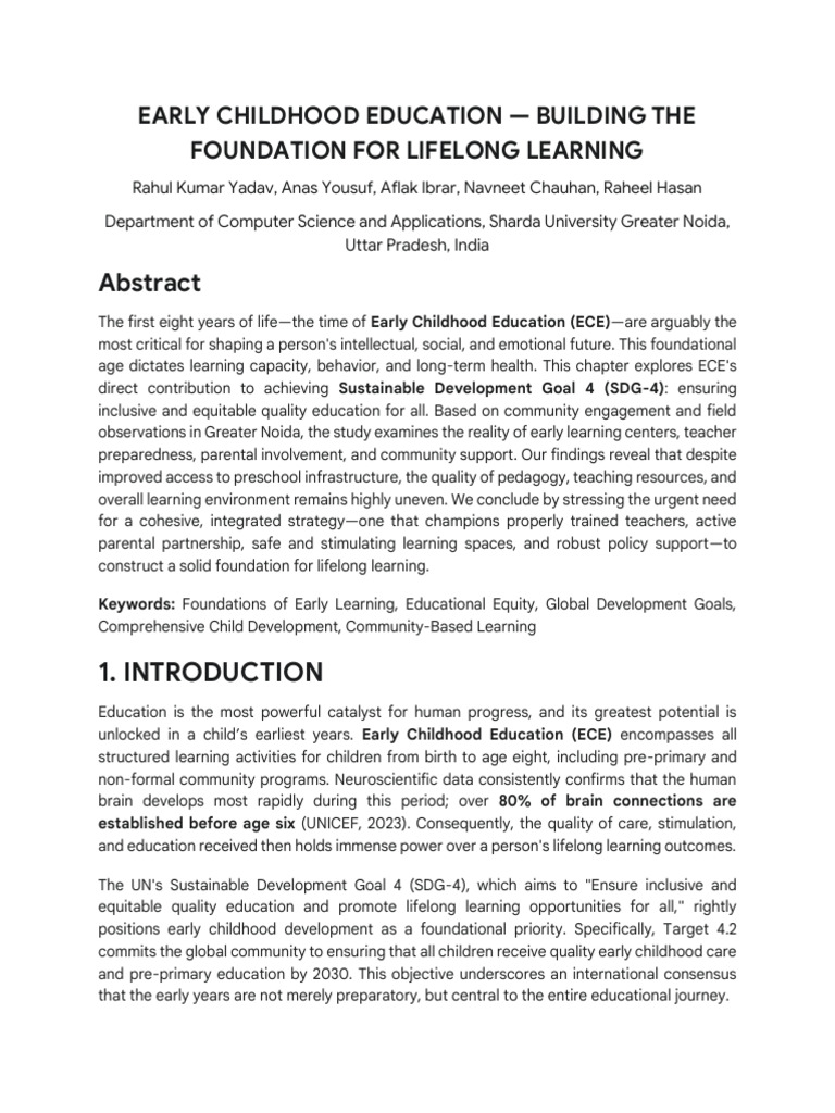 Book Final | PDF | Early Childhood Education | Preschool