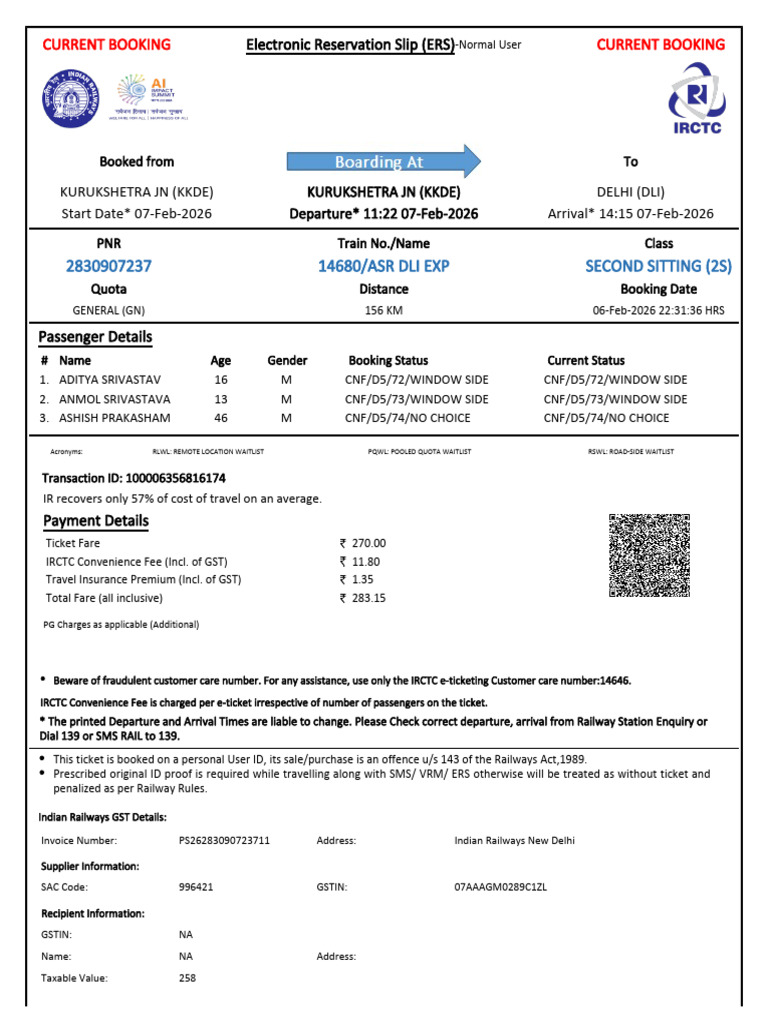 2830907237 | PDF | Identity Document | Payments
