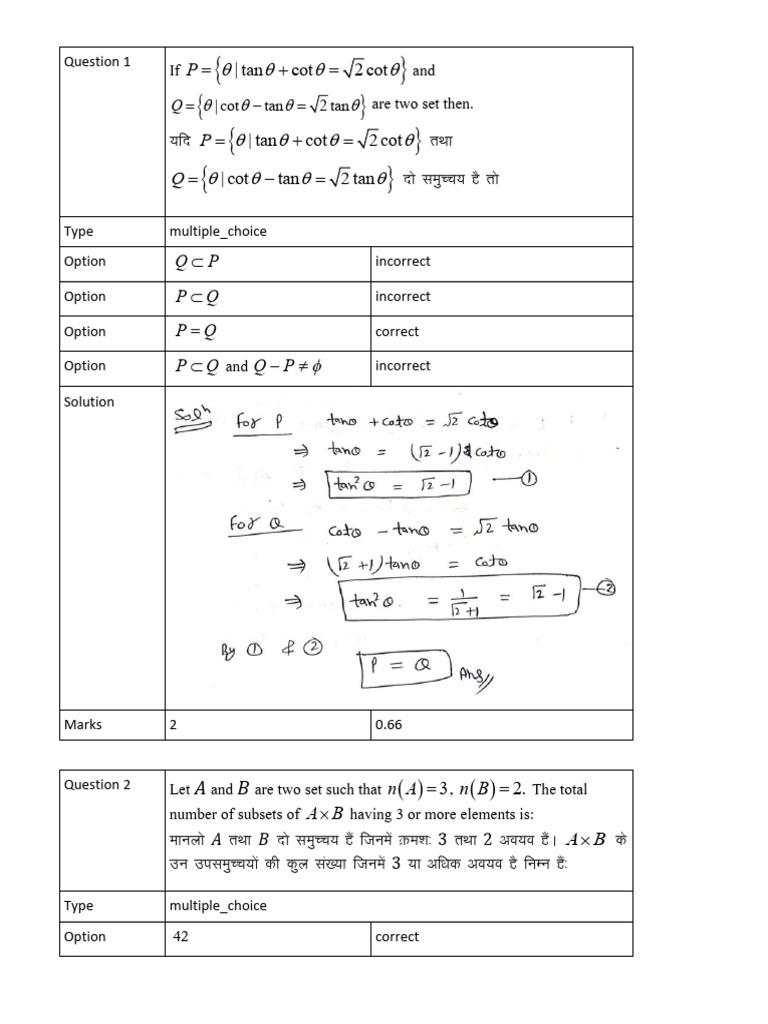 Minor Test 1 Solution | PDF | Multiple Choice | Methodology