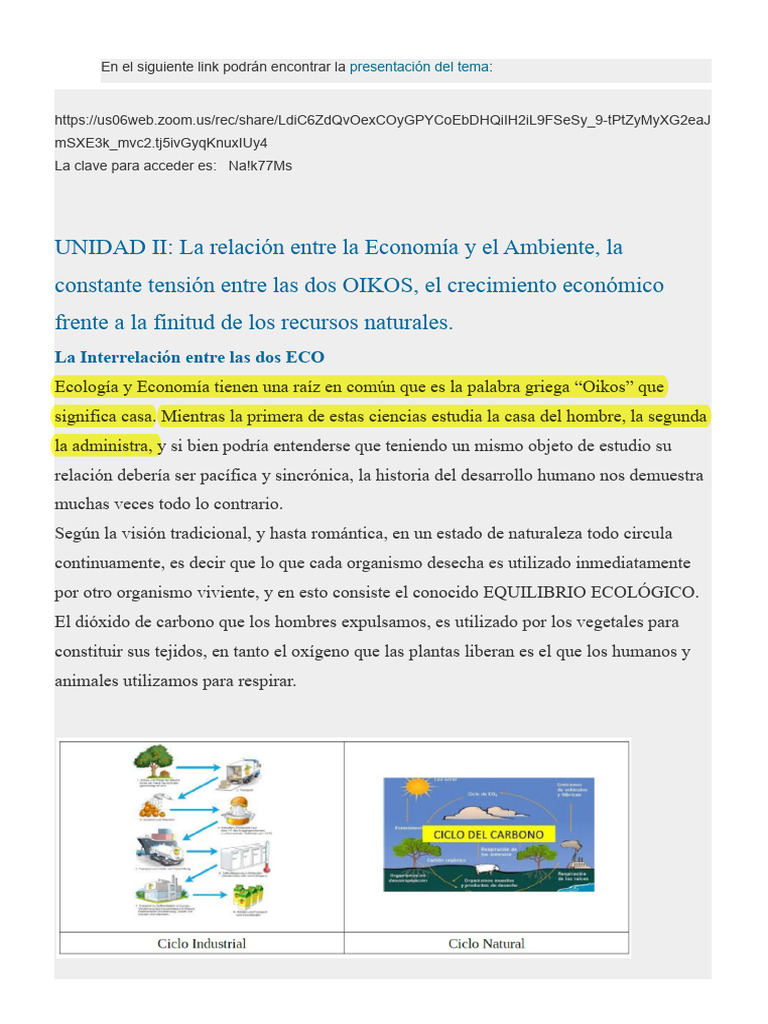 Unidad 2 | PDF | Sustentabilidad | Desarrollo sostenible