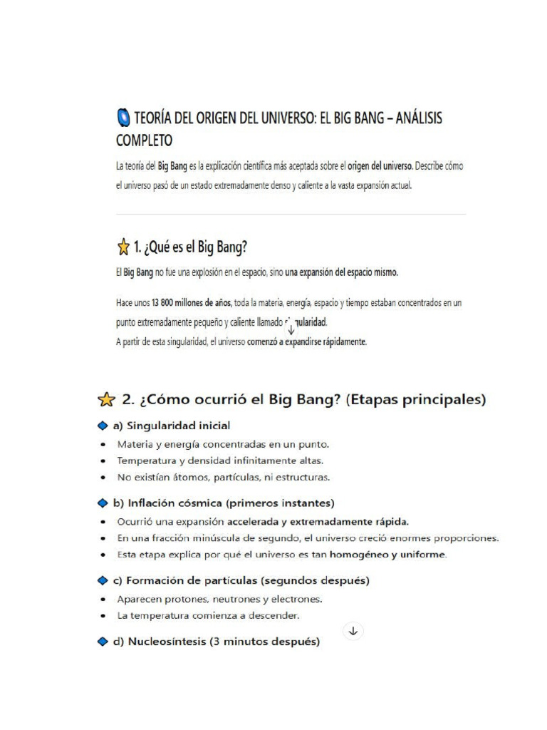 Big Bang | PDF