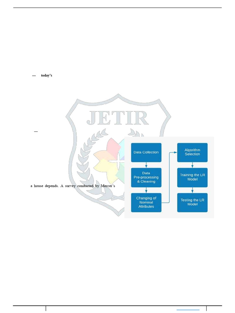 JETIR2110302 | PDF | Cost Of Living | Regression Analysis