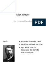 Max Weber Presentacion