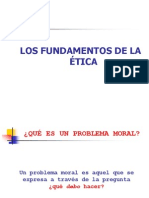 Los Fundamentos de La Etica