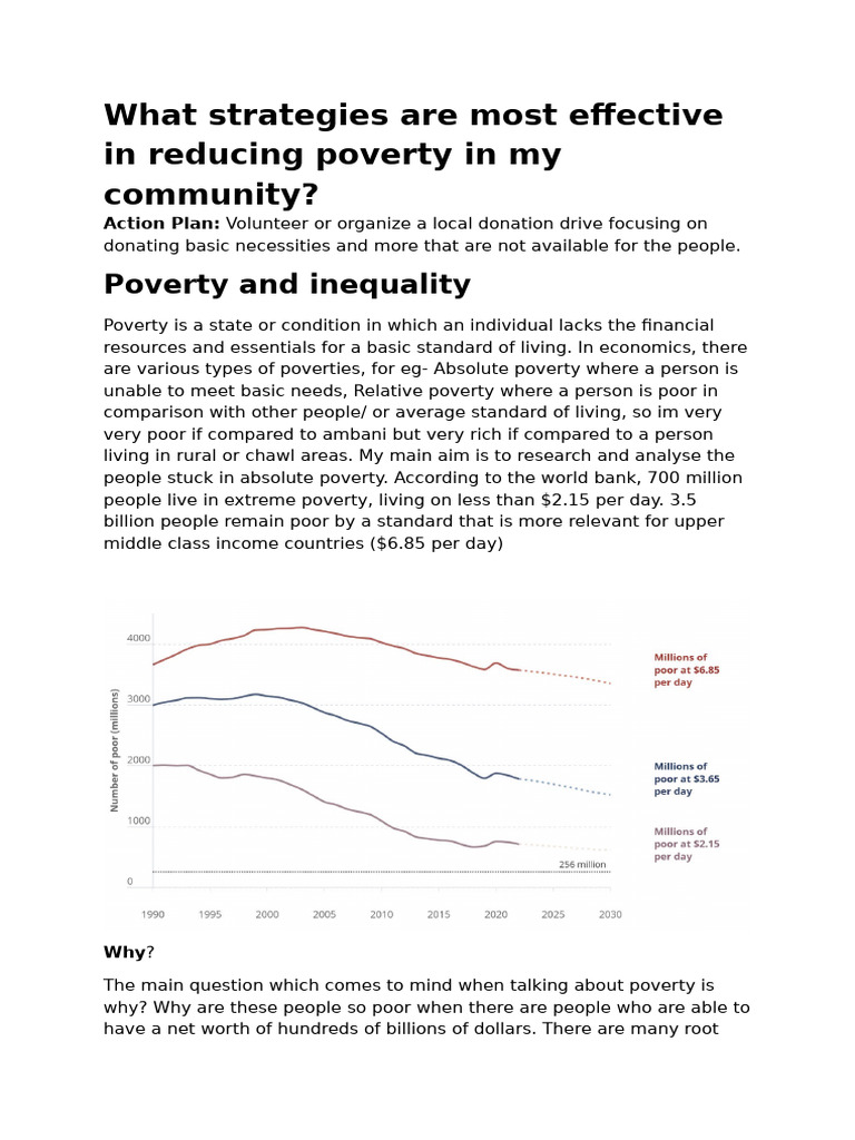 What Strategies Are Most Effective in Reducing Poverty in My Community ...