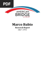 American Bridge Rubio Book