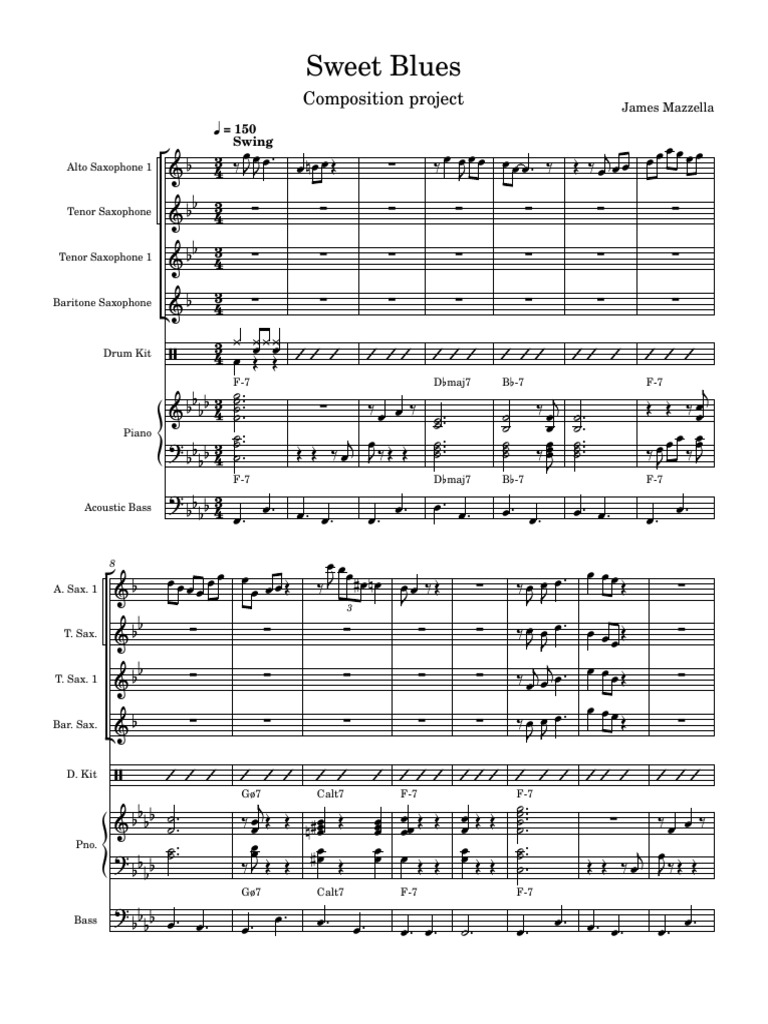Jazz Composition Project (Normal) | PDF | Popular Music | Jazz