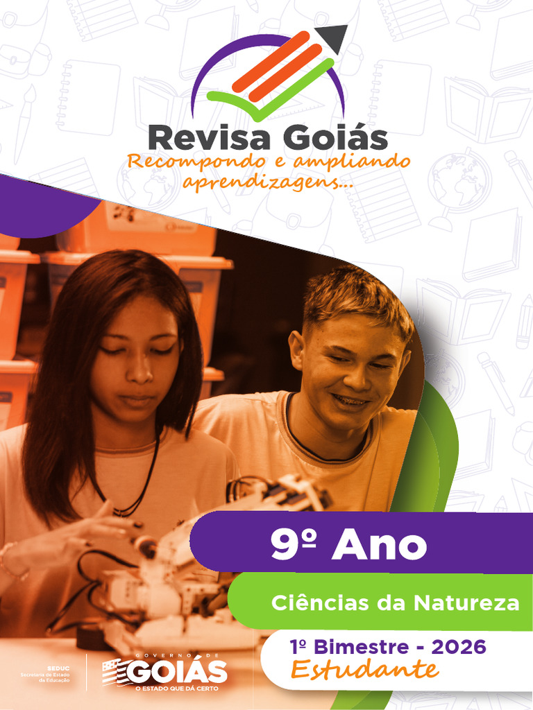 Revisa Goiás 9º Ano Ciências Da Natureza 1º Bimestre-Estudante | PDF ...