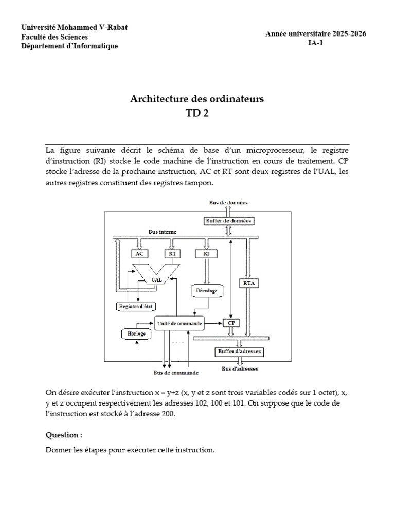 TD2 2025 | PDF