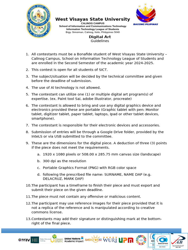 Digital Art Guidelines | PDF | Tablet Computer | Computing