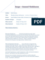 Reading Mileage - Samuel Watkinson Term 2 2012 - Theodore Boone Kid Lawyer