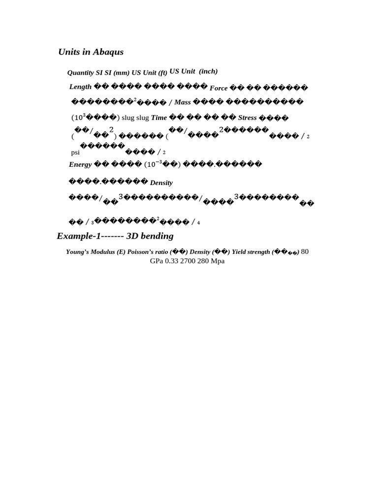 Abaqus Tutorials | PDF | Strength Of Materials | Young's Modulus