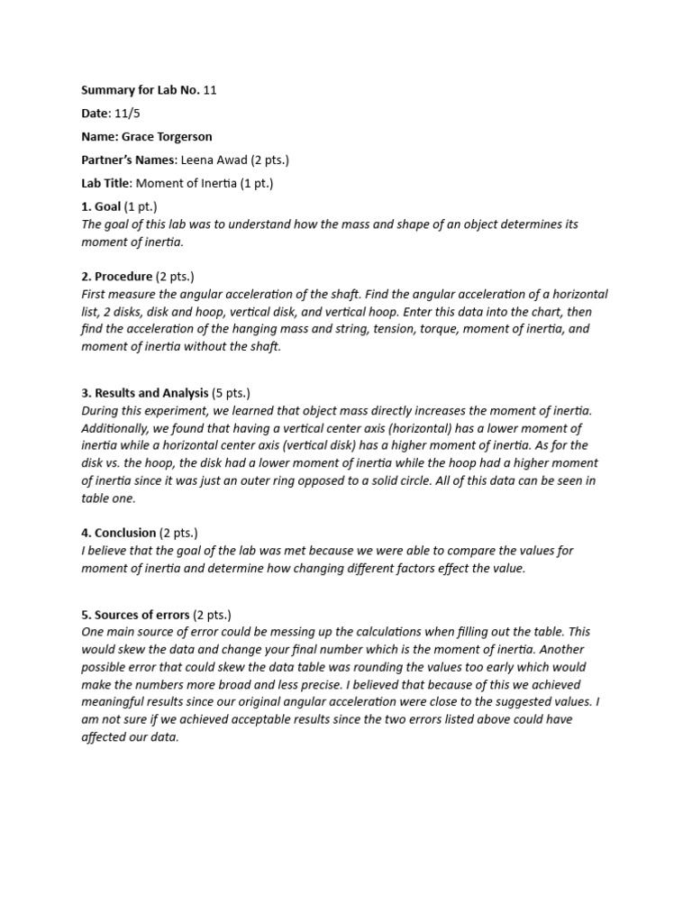 Lab 11 Summary | PDF