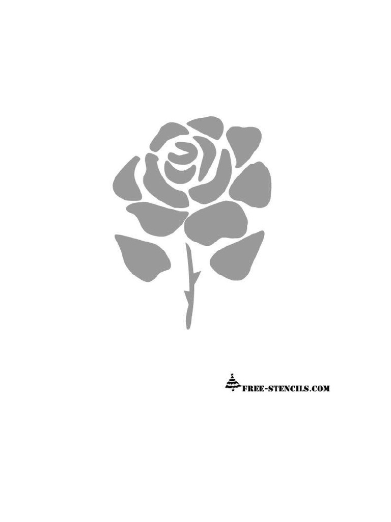 Rose Stencil | PDF
