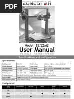 ELEGOO Mars 5 Ultra User Manual | PDF | Printer (Computing) | 3 D Printing