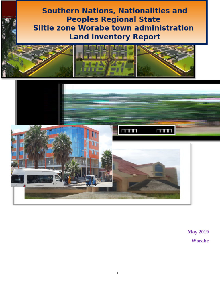 Worabe 2019 Land Inventory Final | PDF | Geographic Information System ...