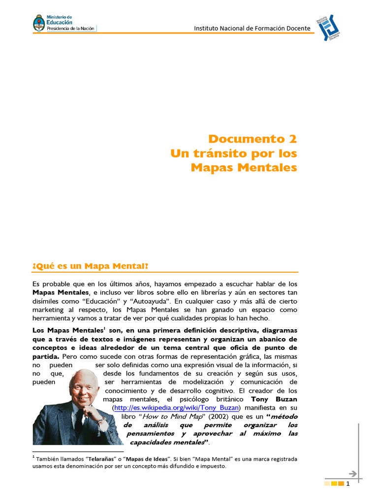 2012_Doc.4_-_Transitando_los_Mapas_Mentales | PDF | Pensamiento | Mente