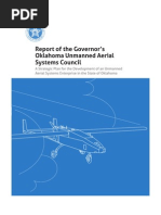 Download Report of the Governors Oklahoma Unmanned Aerial Systems Council 2012 by Kaye Beach SN99541259 doc pdf