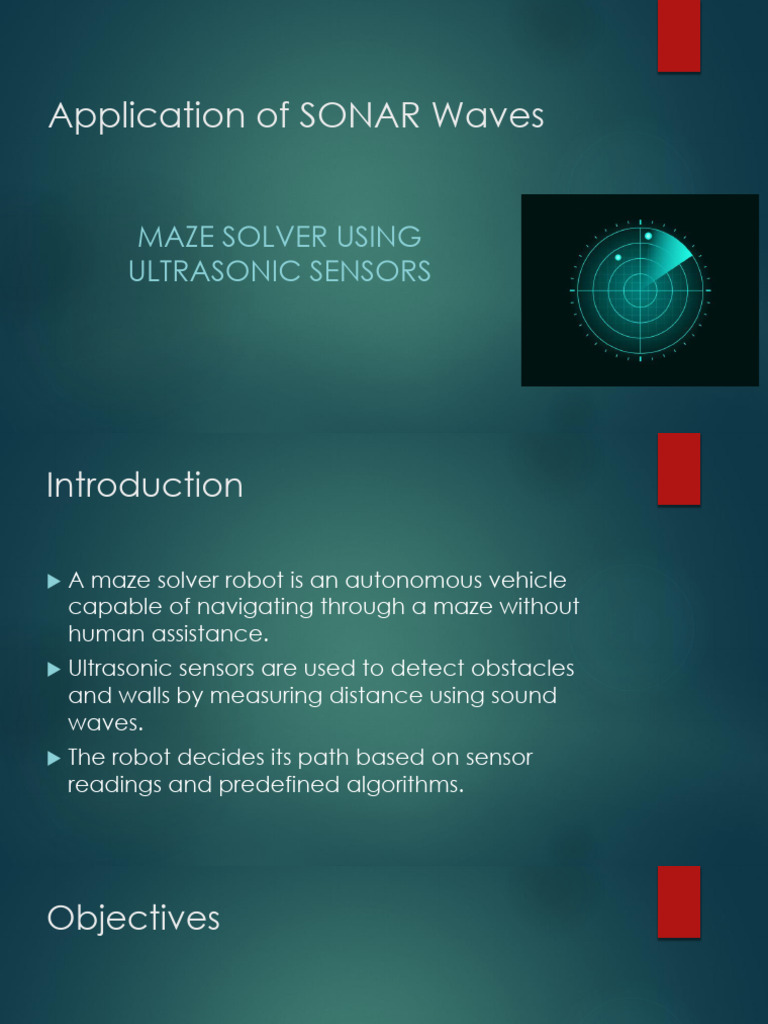 Application of SONAR Waves | PDF
