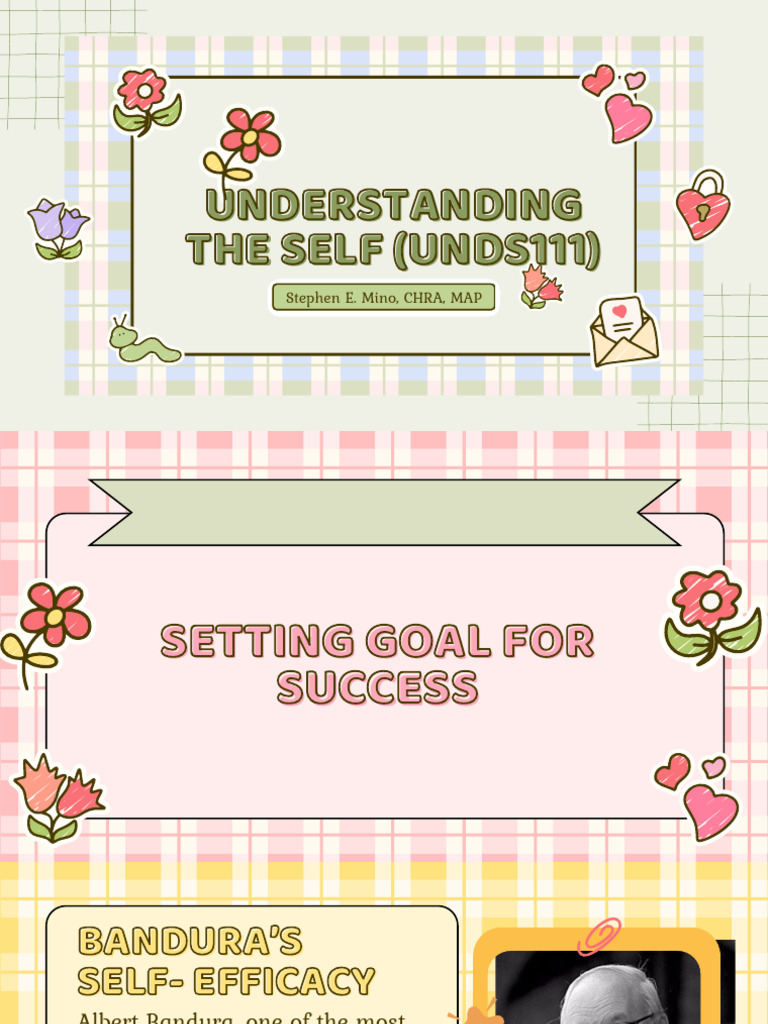 Setting Goals For Success | PDF | Self Efficacy | Goal