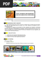 Hand Tool Safety Guidelines | PDF | Equipment | Manufactured Goods