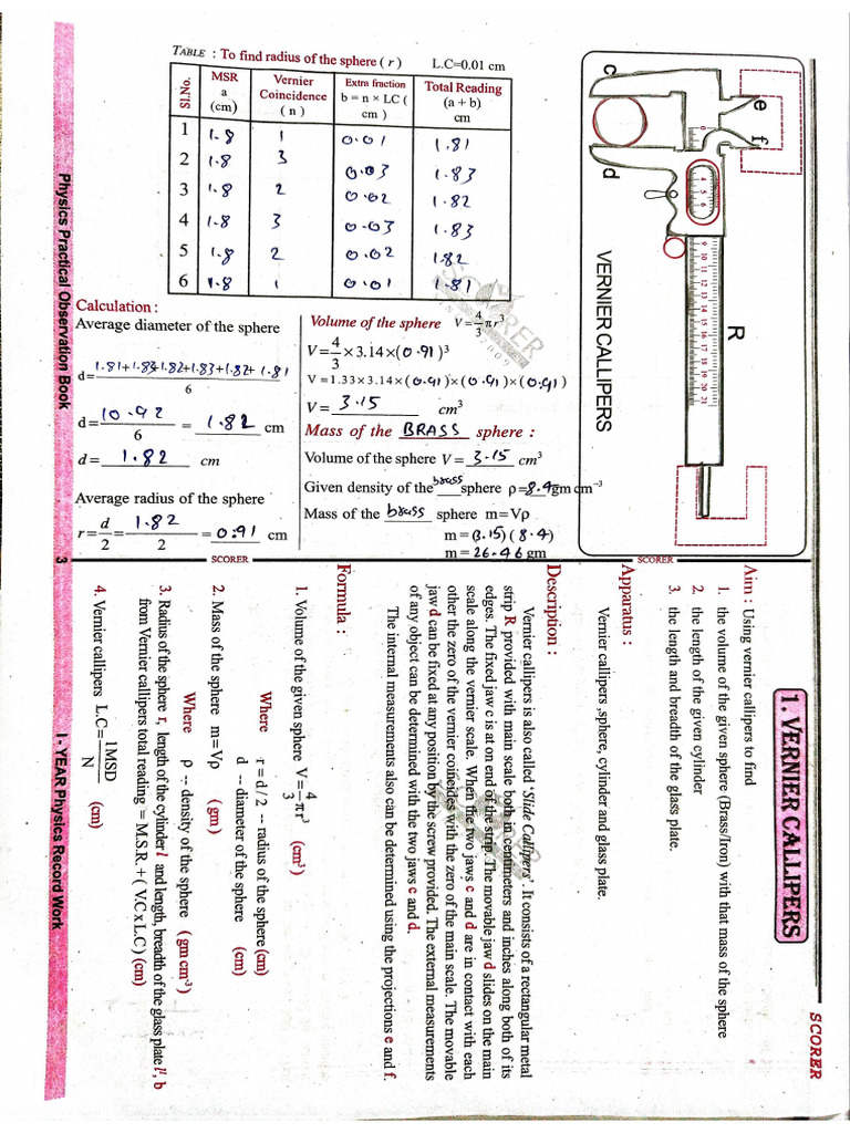 Physics Record | PDF