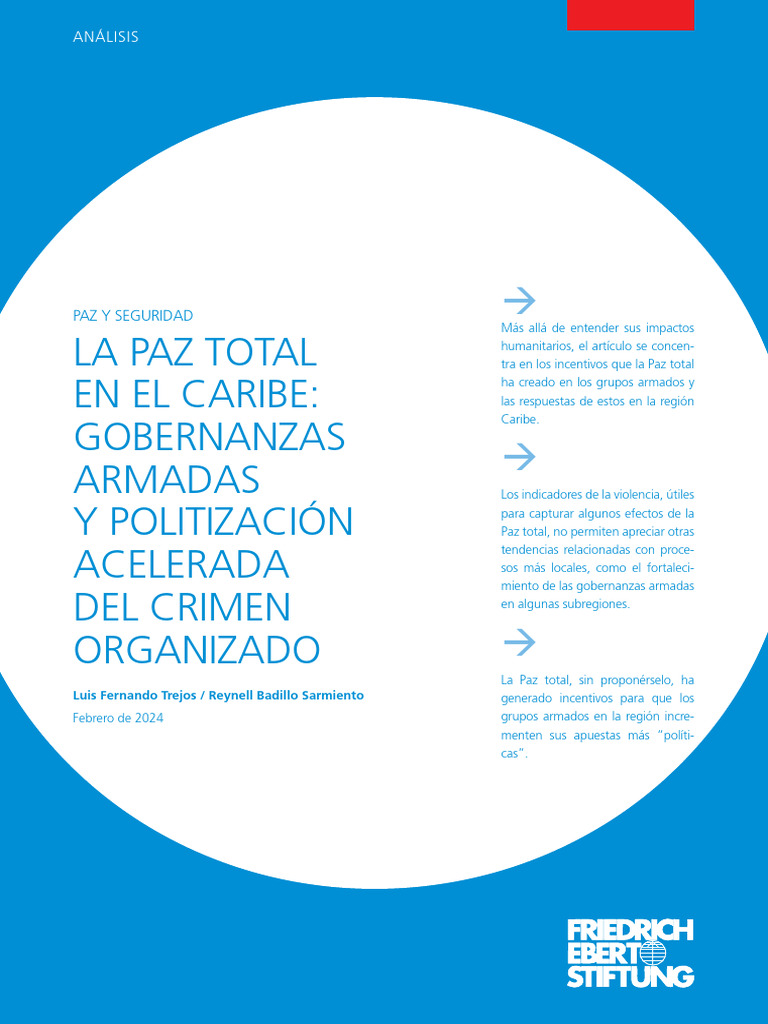 La Paz Total en El Caribe Gobernanzas Ar PDF | PDF | Colombia