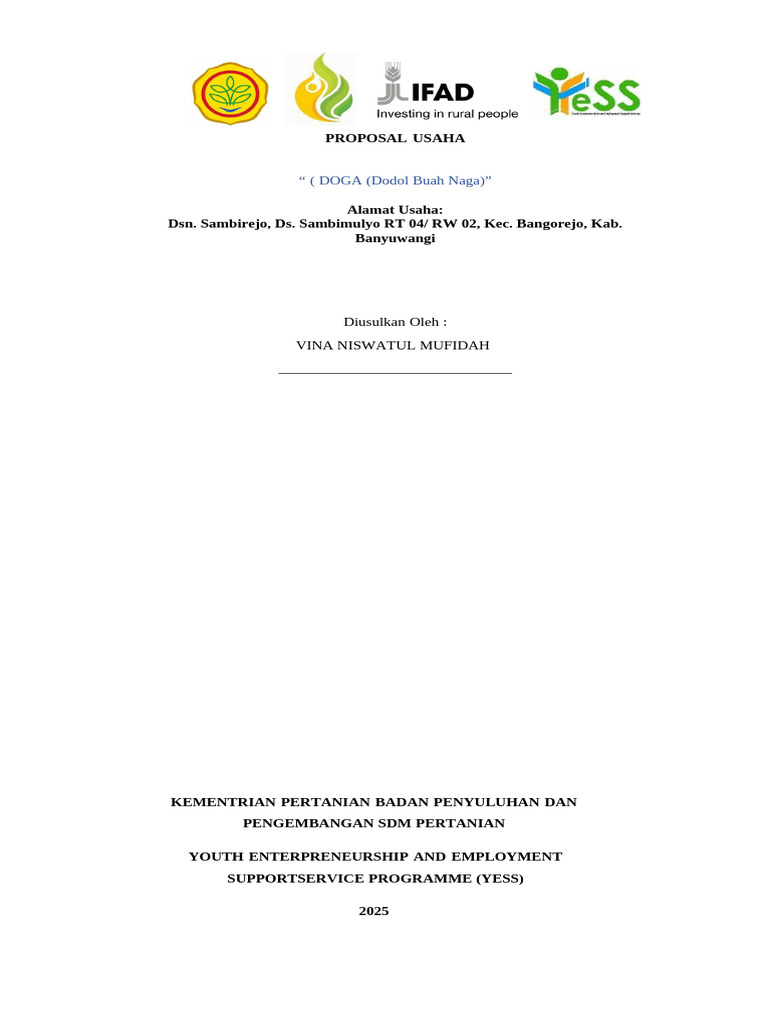 Template Proposal HK - 2024 | PDF