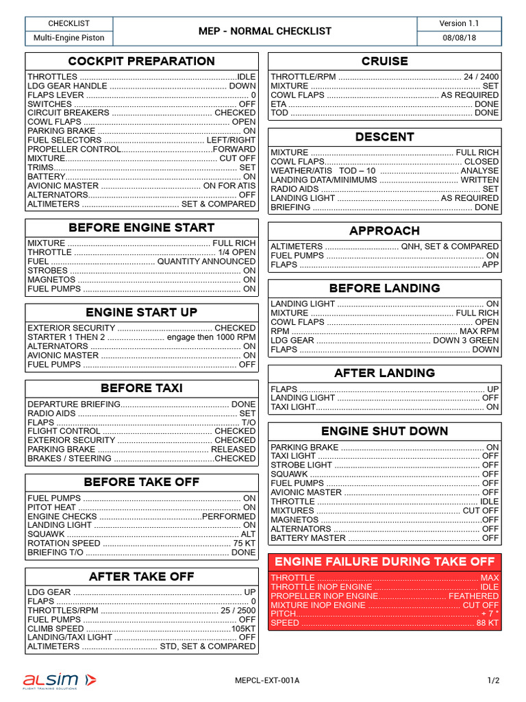 MEP Normal Checklist - 1.1 | PDF | Machines | Engines