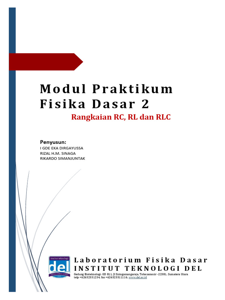 Modul 3 - RangkaianRC, RL Dan RLC | PDF