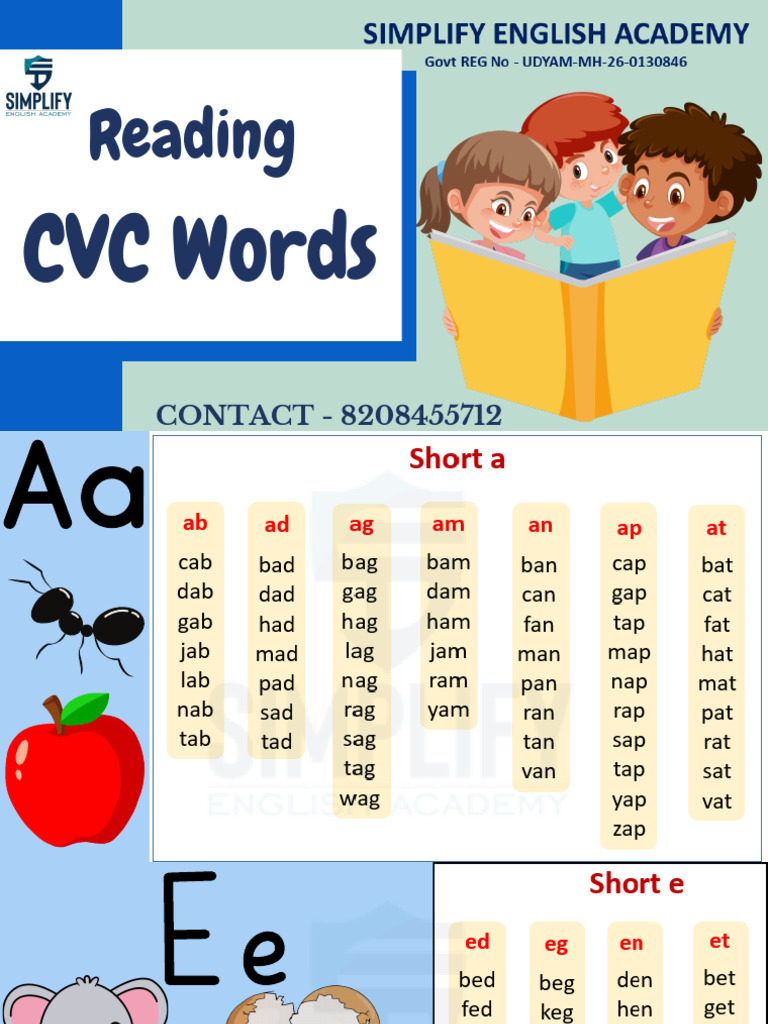 CVC Words - 20240620 - 223651 - 0000 | PDF