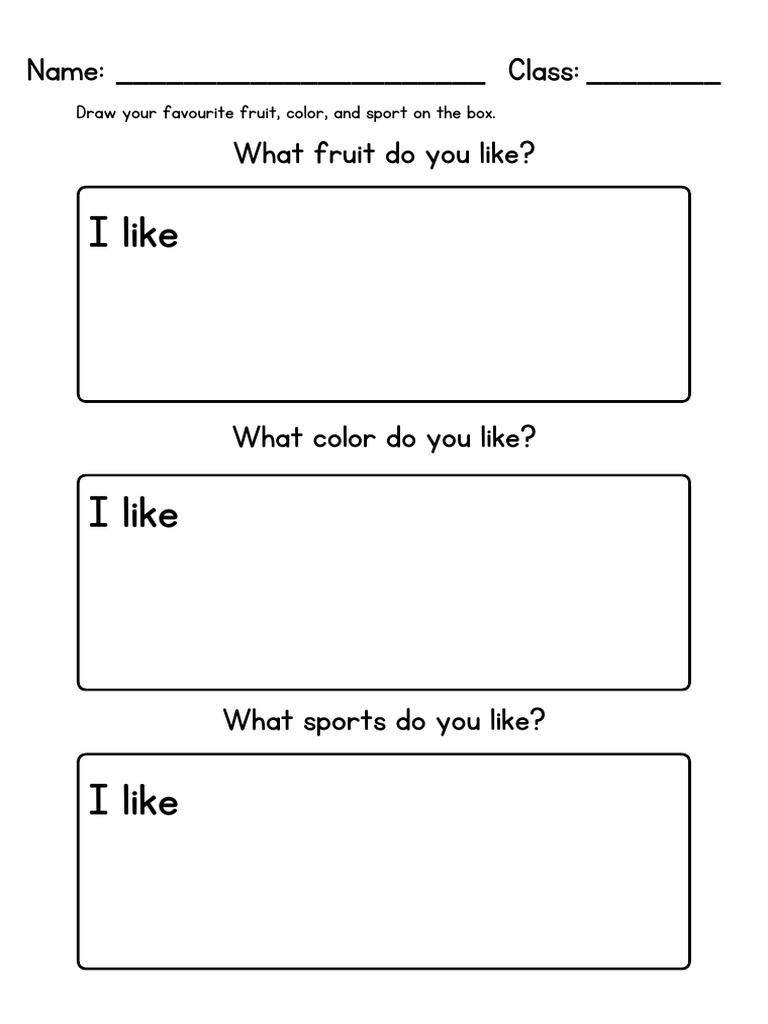 What Do You Like | PDF